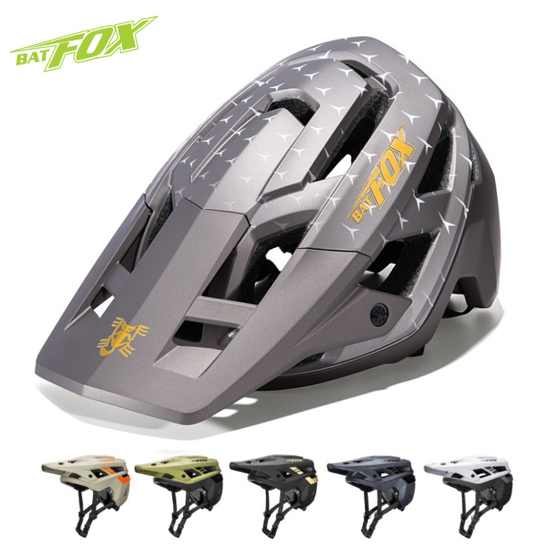Mountain Biking Gear For Men - BATFOX Casco da mountain bike Equitazione
