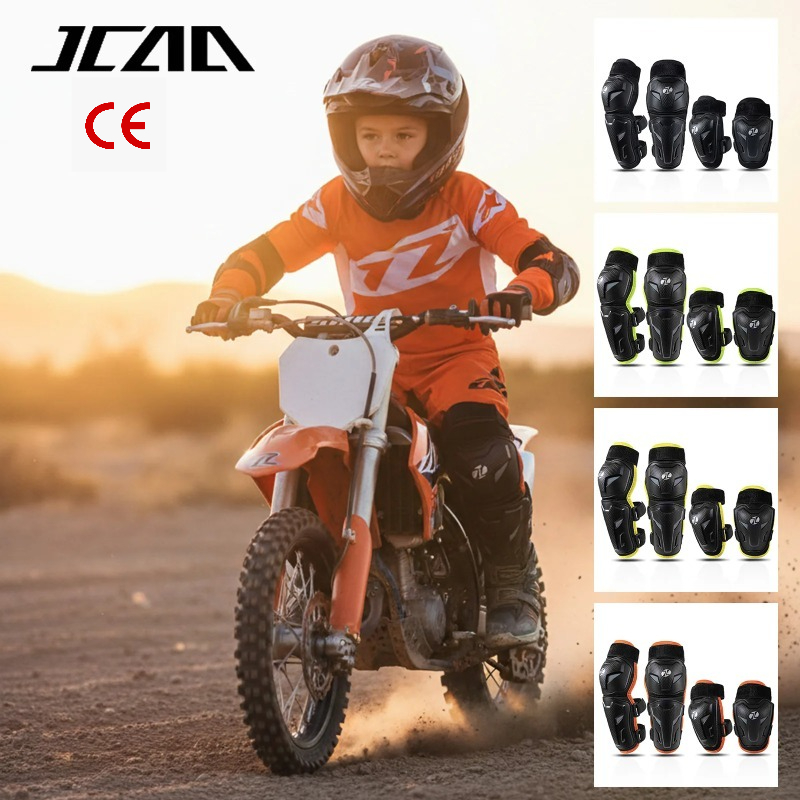 Mountain Biking Elbow Pads - Set di Protezioni Anti-Caduta per Ginocchia