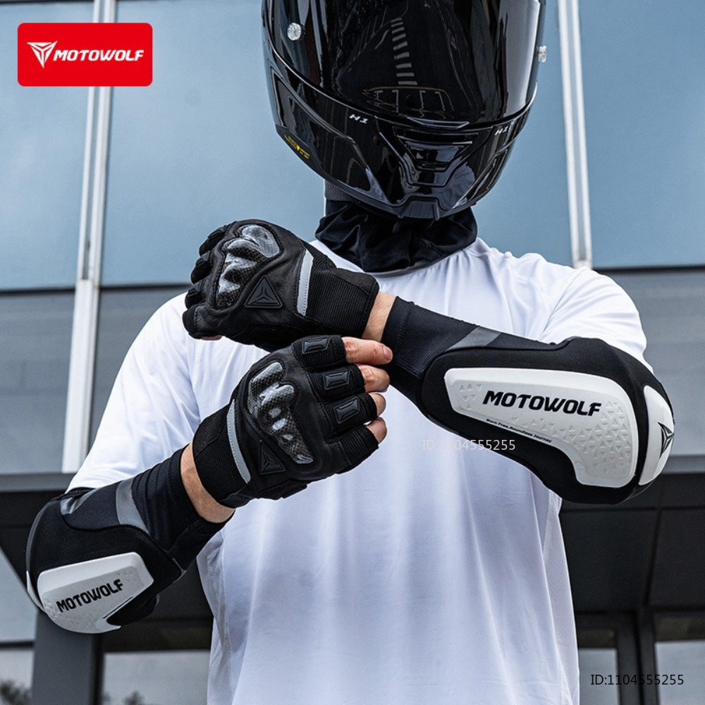 Mountain Biking Elbow Pads - Protezioni per Gomiti da Moto Traspiranti