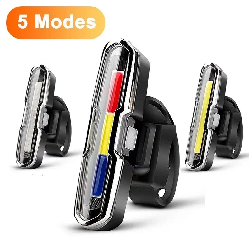 Mountain Biking Blue Mountains - Luce posteriore per bicicletta LED impermeabile