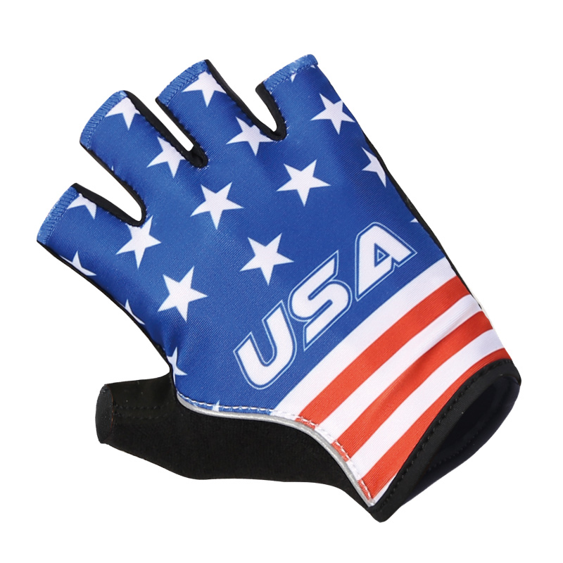 Mountain Biking Blue Mountains - USA blu mezza finger gloves ciclismo/commercio
