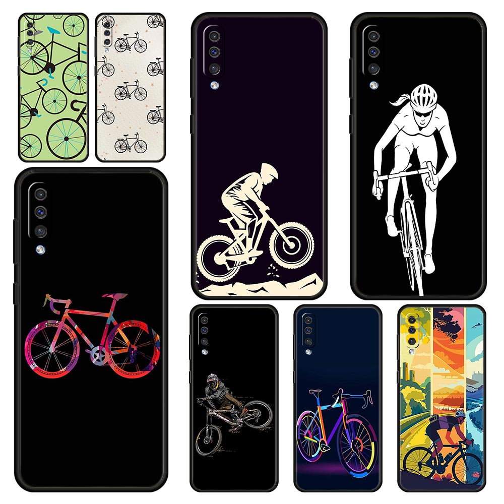 Mountain Biking Cartoon - Mountain Bike Ciclismo arte Caso Per
