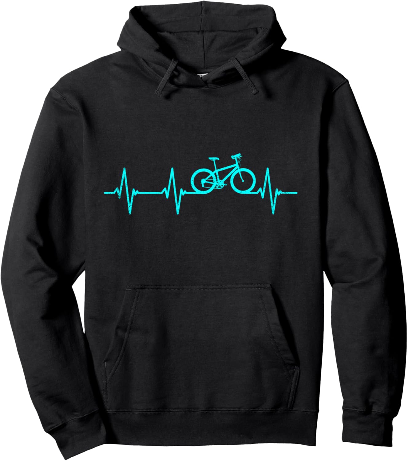 Mountain Biking Cartoon - Mountain Bike Battito cardiaco Abbigliamento da