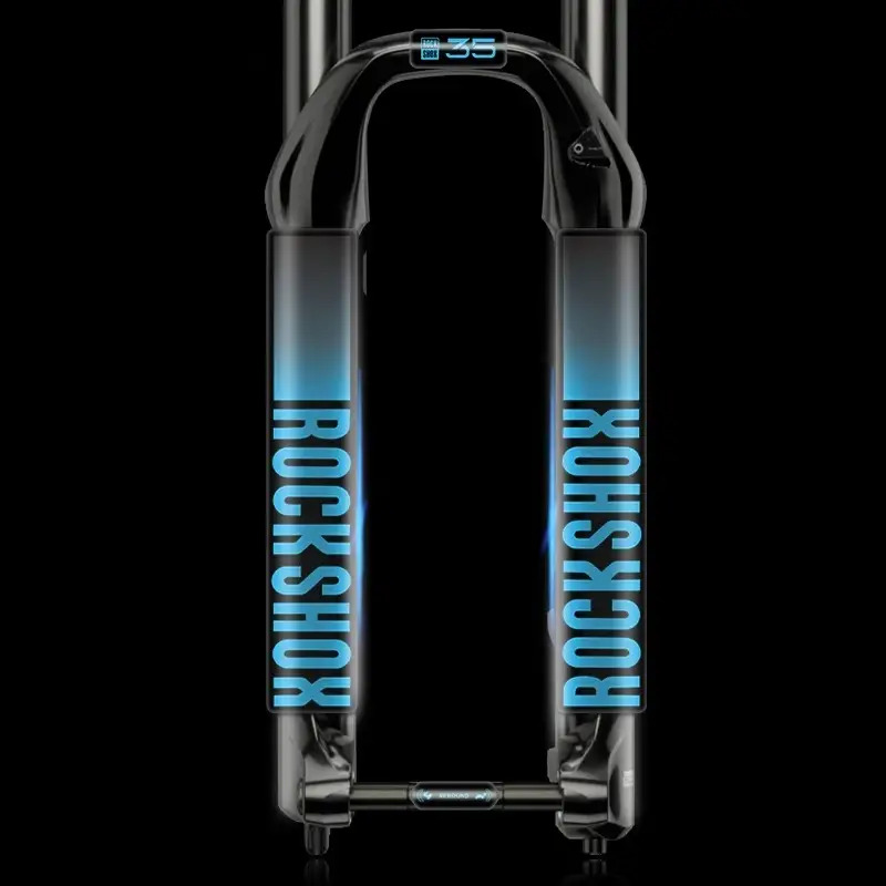 Set di Adesivi 2D per Forcella - Mountain Biking Blue Mountains recensione e prezzo