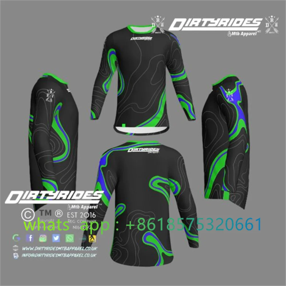 Enduro Moto Maglia da biciclet - Mountain Biking Gear For Men recensione e prezzo