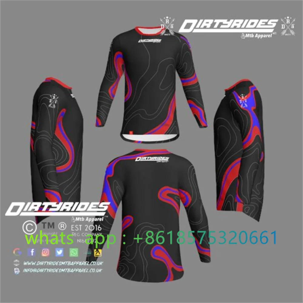 Enduro Moto Maglia da biciclet - Mountain Biking Gear For Men recensione e prezzo