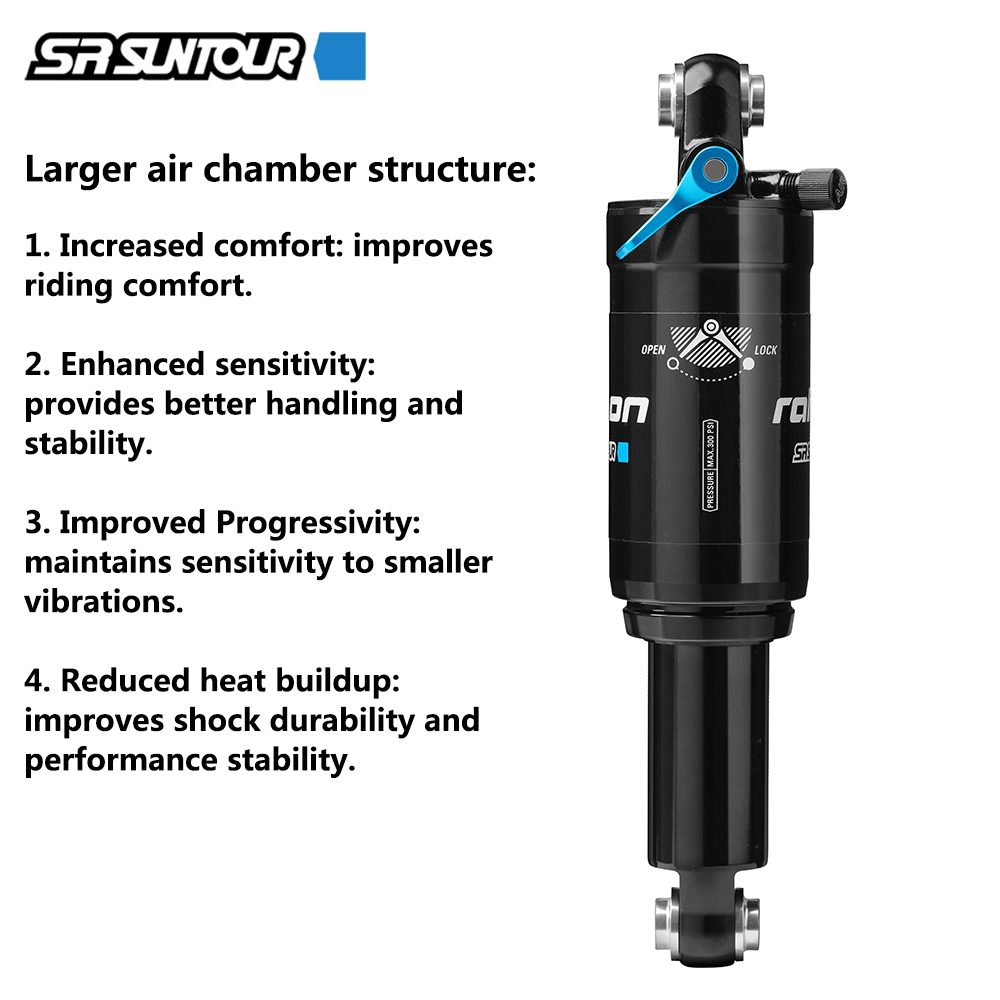25 Nuovo SR SUNTOUR Ammortizza - Mountain Biking Xc recensione e prezzo