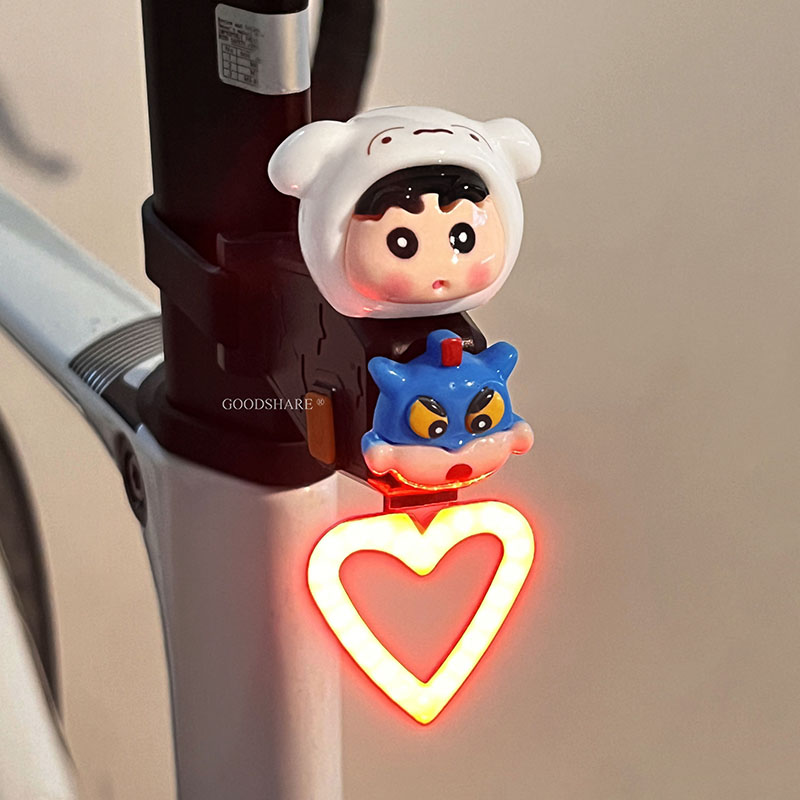 Luce Posteriore per Bicicletta - Mountain Biking Cartoon recensione e prezzo
