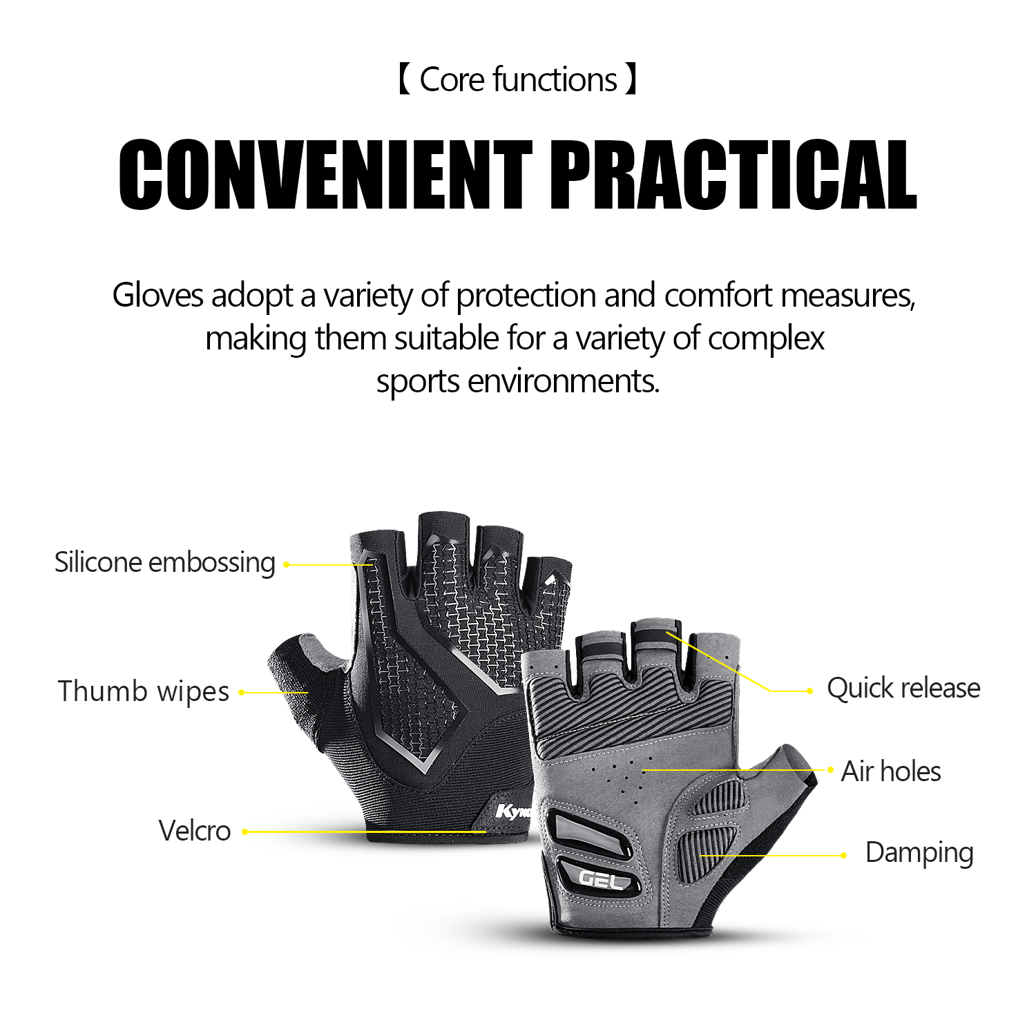 Guanti da Ciclismo Kymc Mezze  - Mountain Biking Elbow Pads recensione e prezzo
