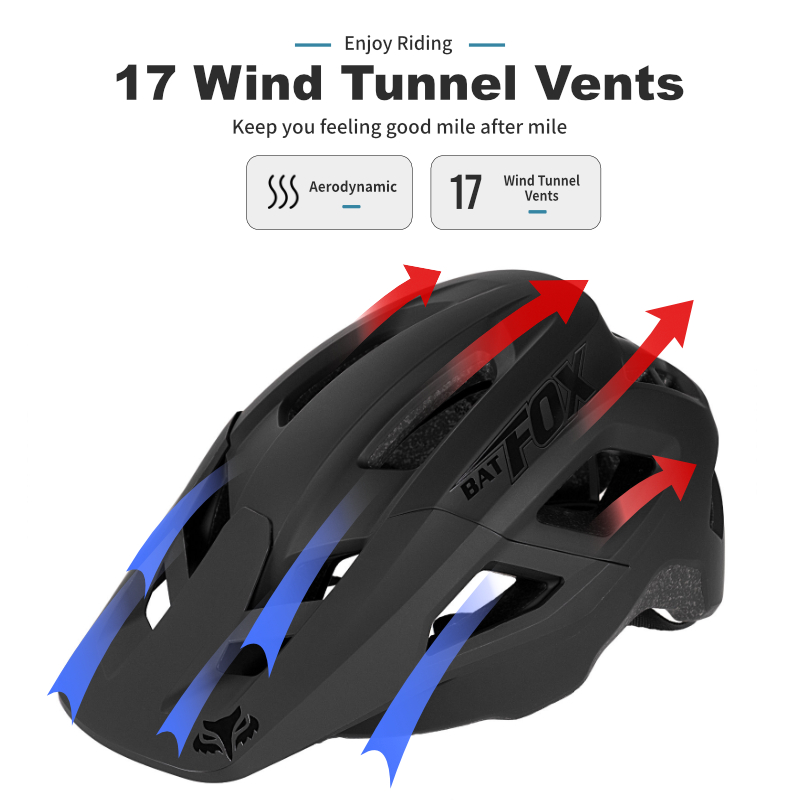 BATFOX Casco da mountain bike  - Mountain Biking Gear For Men recensione e prezzo