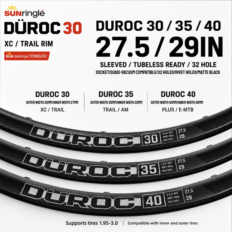 Cerchi MTB Sunringle DUROC 30  - Mountain Biking Xc recensione e prezzo