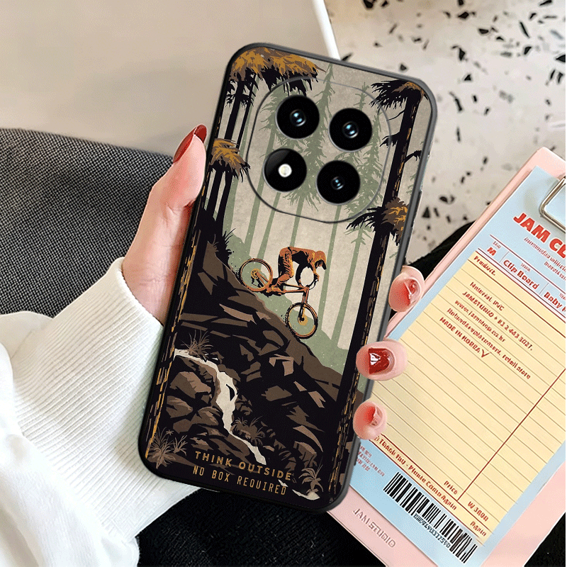 Custodia Morbida in Silicone p - Mountain Biking Cartoon recensione e prezzo
