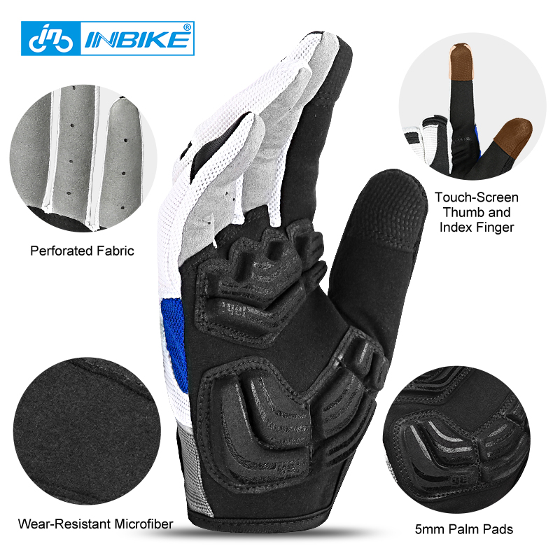 Guanti da bicicletta INBIKE Gu - Mountain Biking Gloves Mens recensione e prezzo